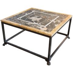 Vintage Italian Marble Coffee Tabletop 5