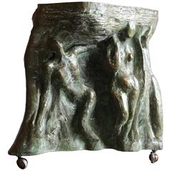 Sculptural Side Table by Philip & Kelvin Laverne 1