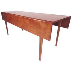 Large Drop Leaf Table in Cherry