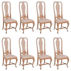 Rococo Style Continental Side Chairs
