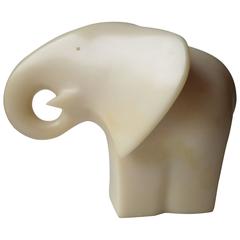 Masatoyo Kishi "Signed Kuki" Modern Abstract, Elephant Resin Sculpture 9