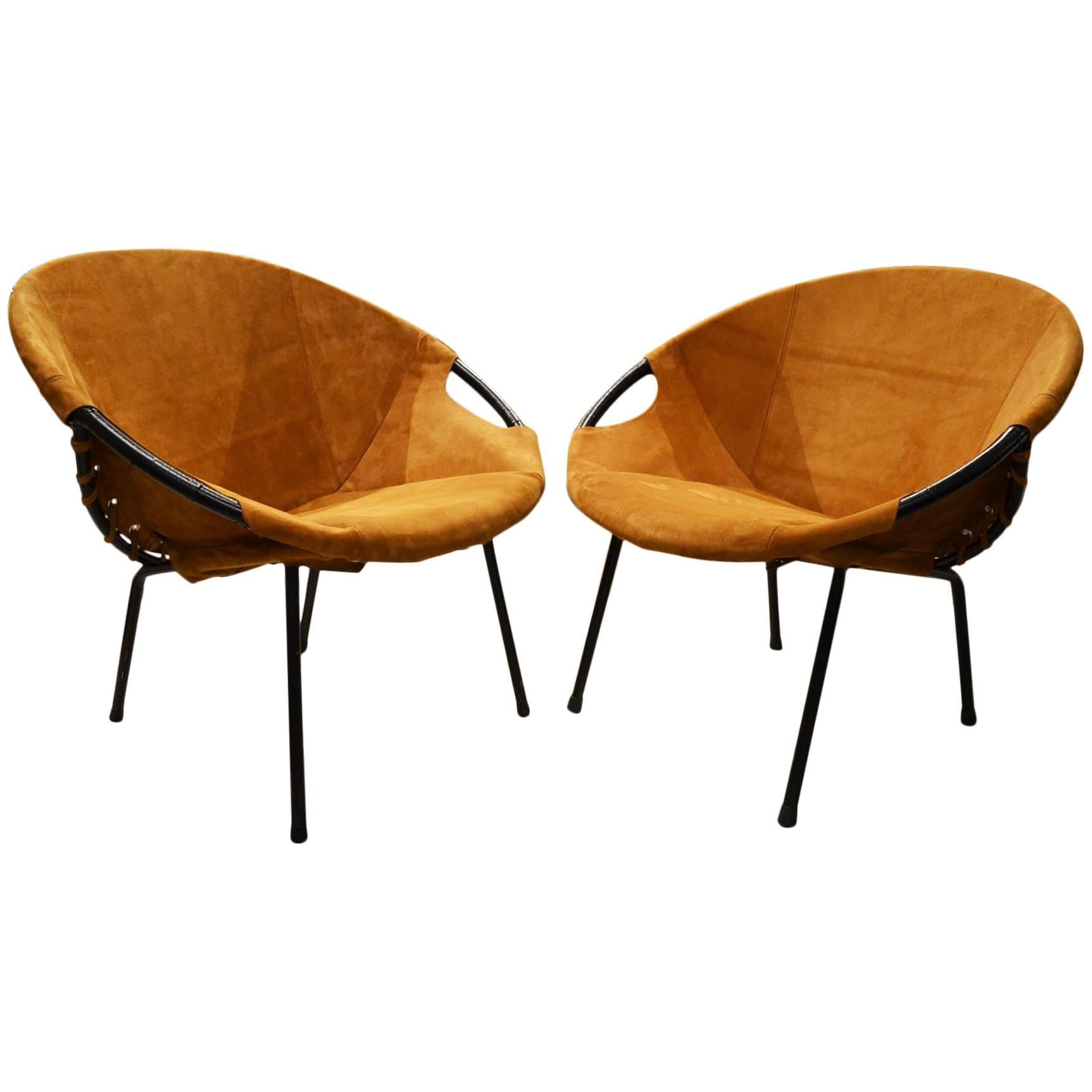 Fantastic Hans Olsen Balloon Chair, circa 1960 For Sale