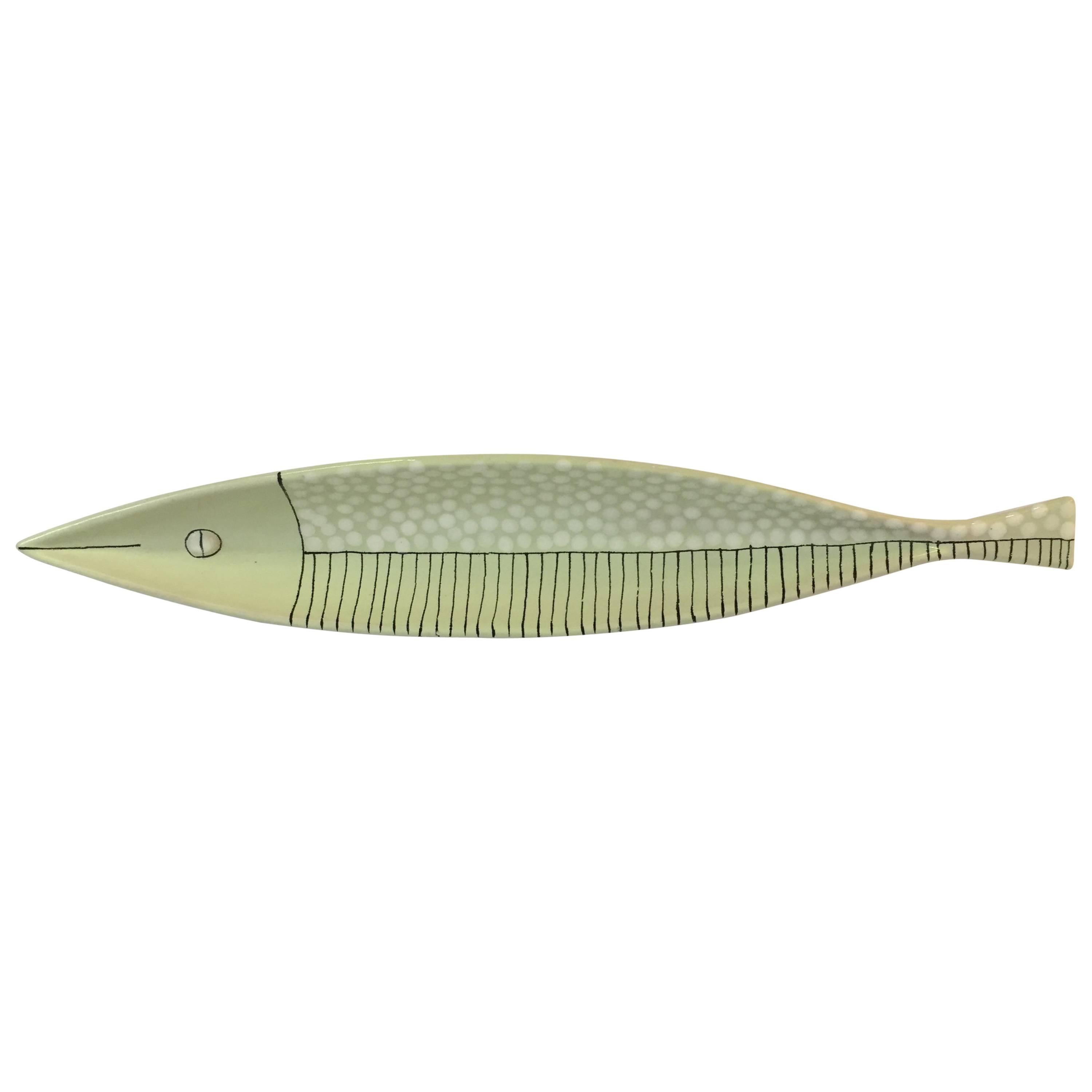 Early Bitossi Italian Art Pottery Fish