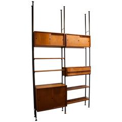 Shelving System or Room Divider, Italy, 1960s