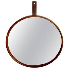 Teak Mirror by Uno & Östen Kristiansson for Luxus Vittsjö, Sweden