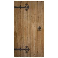 Antique English Gothic Door