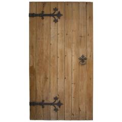 Antique English Gothic Door