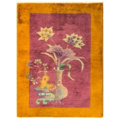 Purple Art Deco Rug