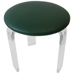 Modern Lucite Stool