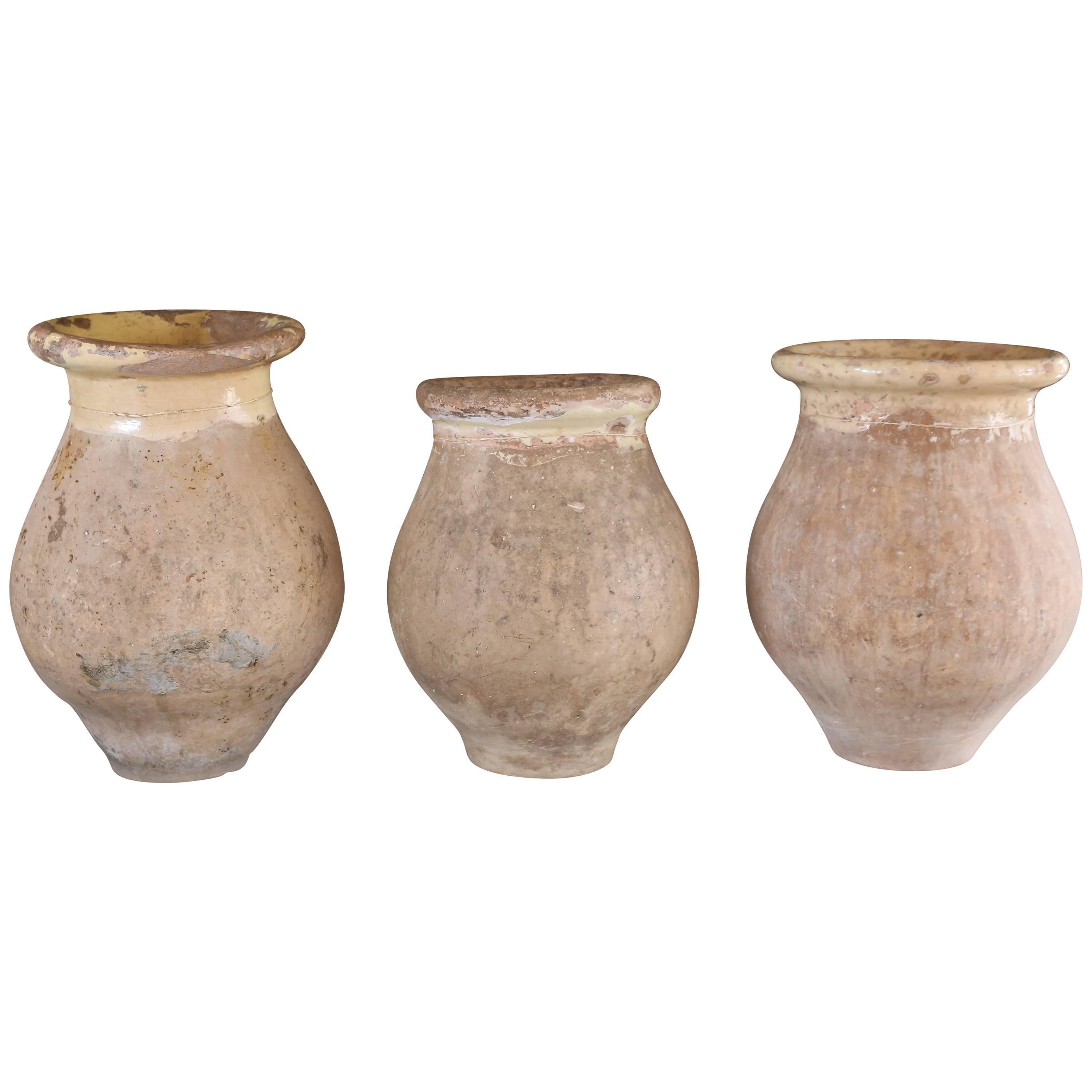 Small Biot Jars from France