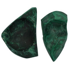 Green Malachite Desk Vessel or Jewelry Dish
