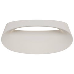 Odo Fioravanti Fontana Arte Bonnet White Aluminum Wall Lamp, Designed in 2014