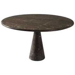Angelo Mangiarotti Round Marble Table for T 70