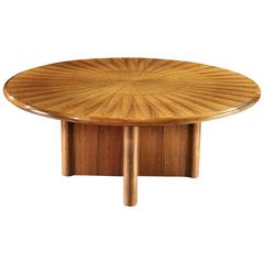 Superb Mid-Century Round Dining or Center Table