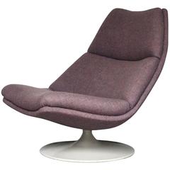 Purple F511 Lounge Chair by Geoffrey D. Harcourt for Artifort, Dutch Design 1967