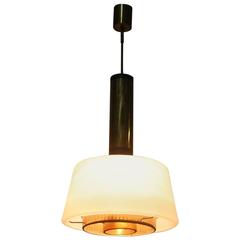 Minimal Ceiling Lamp Stilnovo Design Mid-Century Italian Style