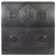 Black Art Deco Cabinet, France, circa 1930 10
