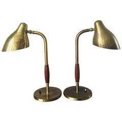 Vilhelm Lauritzen Pair of Table Lamps