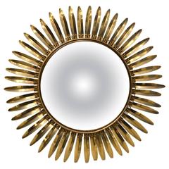 Beautiful Silvered Sun Mirror, circa 1960