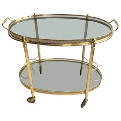 Vintage French Drinks Trolley or Bar Cart