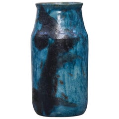 Huge Bruno Gambone Turquoise Vase