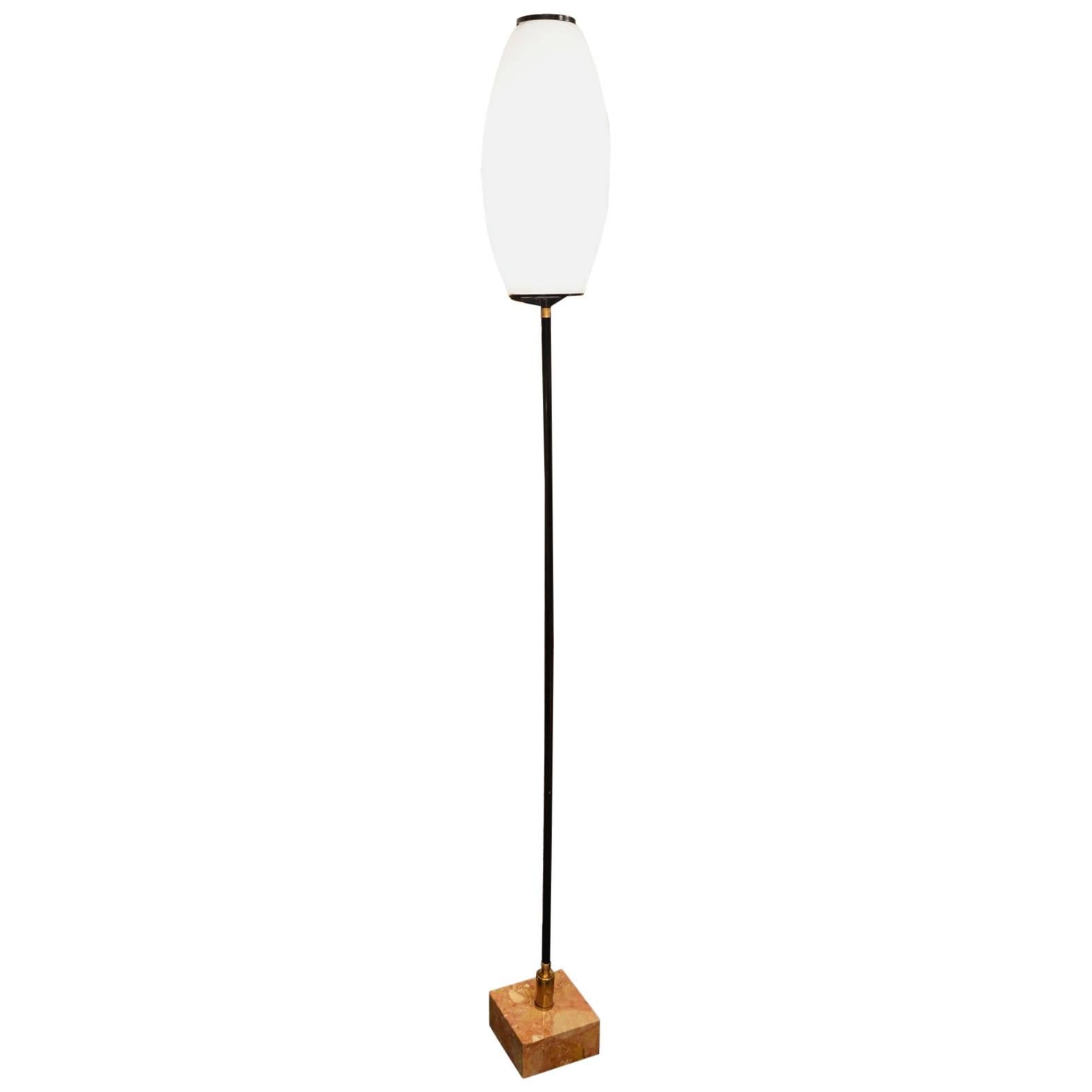 Beautiful Italian Stilnovo Floor Lamp, circa 1950 For Sale