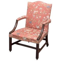 George III Carved Mahogany Chippendale Period Armchair 7
