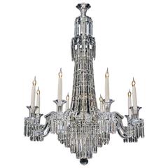 Fine Early Victorian Tent and Waterfall Chandelier 8