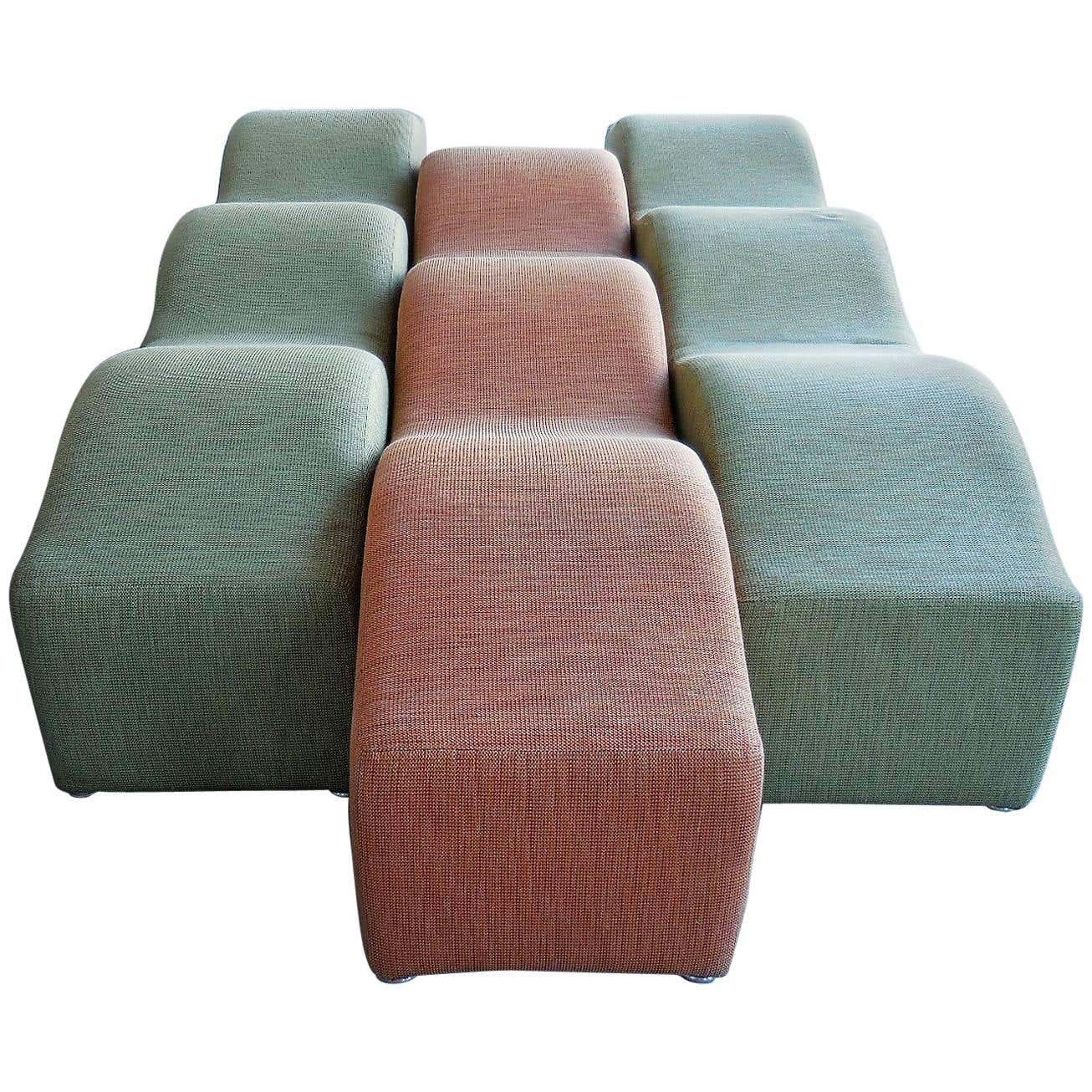 Ripple Bench Sofa by Laurinda Spear for Steelcase For Sale at 1stDibs ...