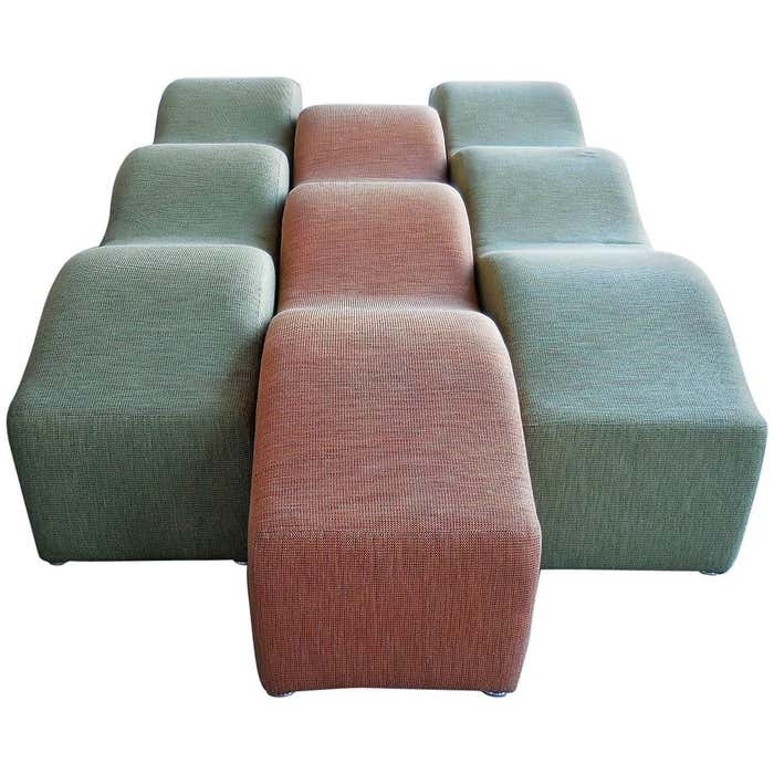 Ripple Bench Sofa by Laurinda Spear for Steelcase For Sale at 1stDibs ...