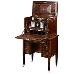 Vintage British Field Marshal's Campaign Desk