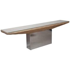 Vintage Long Resin Console Table