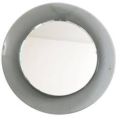 Concave Mirror Attributed to Fontana Arte, Italy, circa 1960