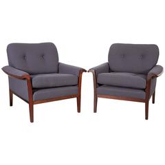 Mid Century Club Chairs by Torbjorn Afdal 9