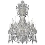Extremely Rare Victorian Chandelier of Exceptional Quality and Size by F&C Osler