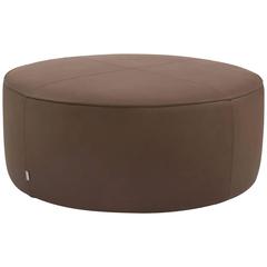 Domino Leather Ottoman Pouf by Nicola Gallizia for Molteni, Italy