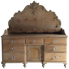 Antique Lancashire Dresser Sideboard Pine Solid Victorian 19th Century
