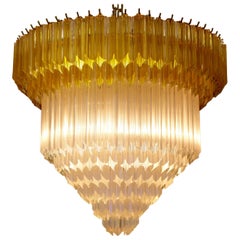 Chic Vintage Style, Crystal, Murano Chandelier