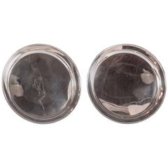 Pair of Cartier Sterling Silver Serving Trays 5