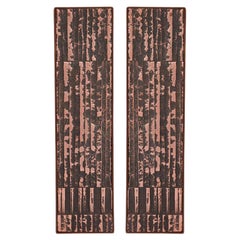 Large-Scale Copper and Steel Door Handles