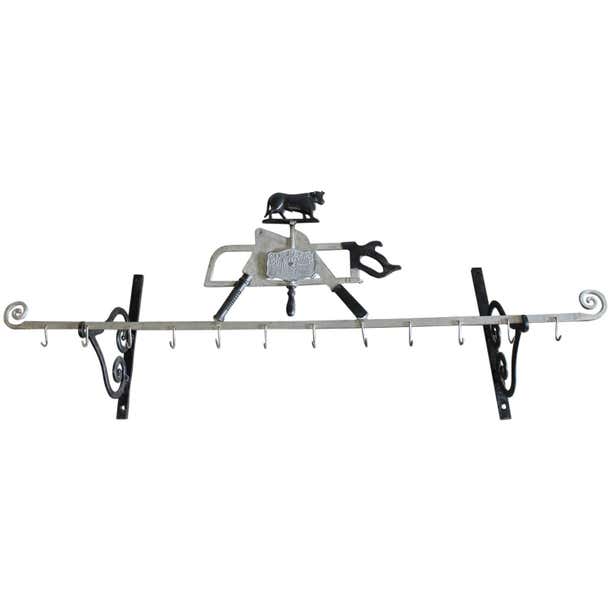 Antique American Butcher/Meat Rack By Gloeklers at 1stDibs | gloekler ...