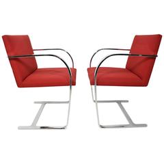 Vintage Pair of Brno Chairs by Gordon International