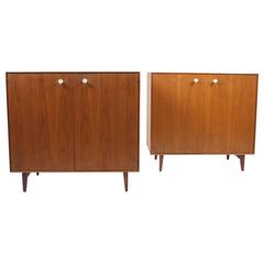 Pair of Vintage Original 'Thin Edge' Cabinets by George Nelson for Herman Miller