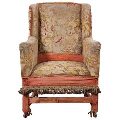 Antique Tapestry Armchair
