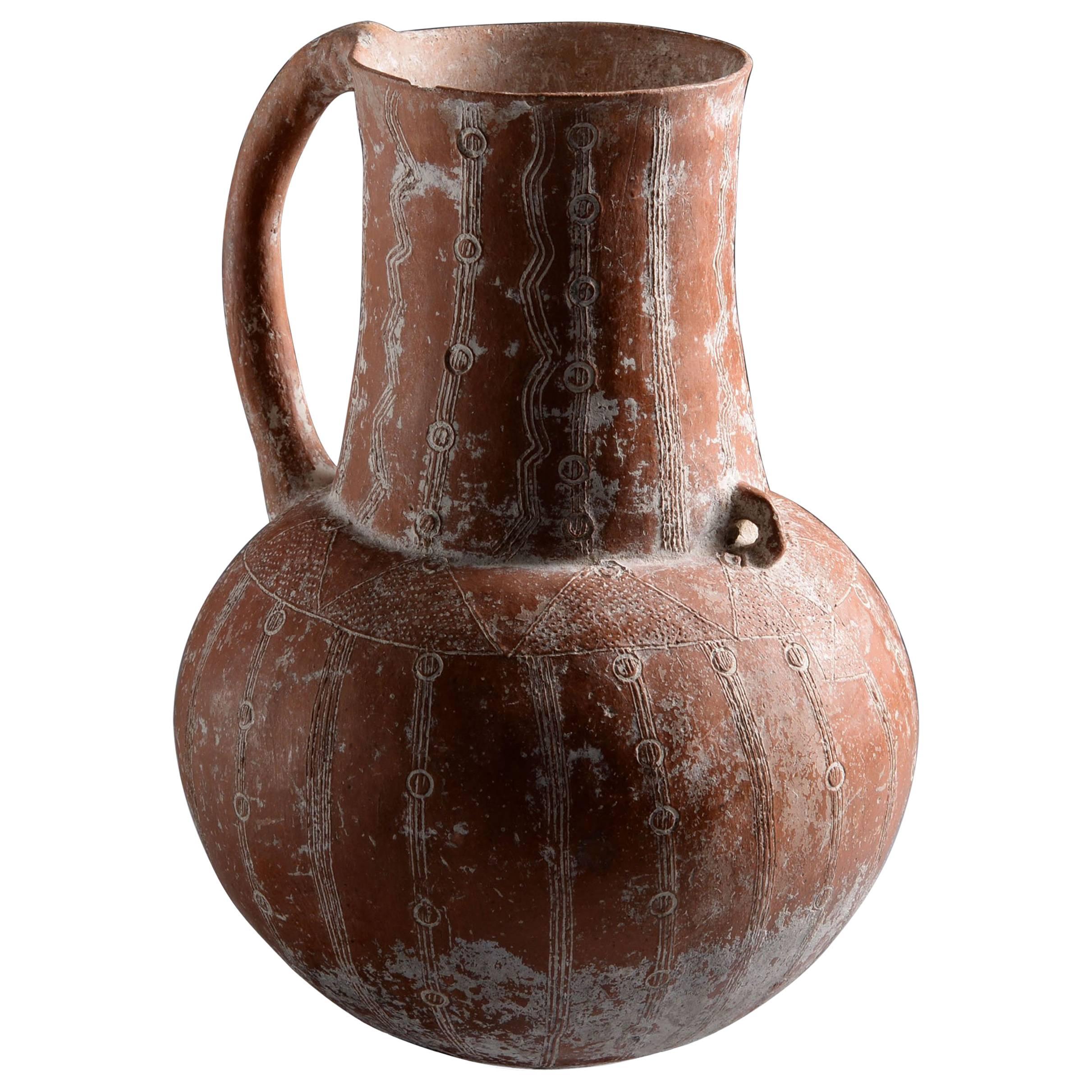 Ancient Cypriot Early Bronze Age Jug, 2400 Bc