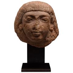 Ancient Egyptian Quartzite Head, 1320 BC 9