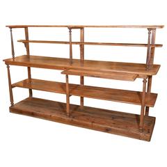 Antique French Patisserie Shelf, circa 1800s