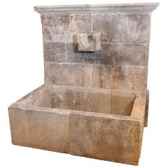 French Stone Fountain
