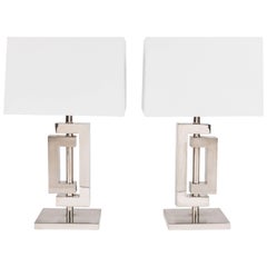 Pair of "Art Deco" Style Table Lamps