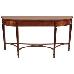 Sheraton Satinwood Serving or Hall Table